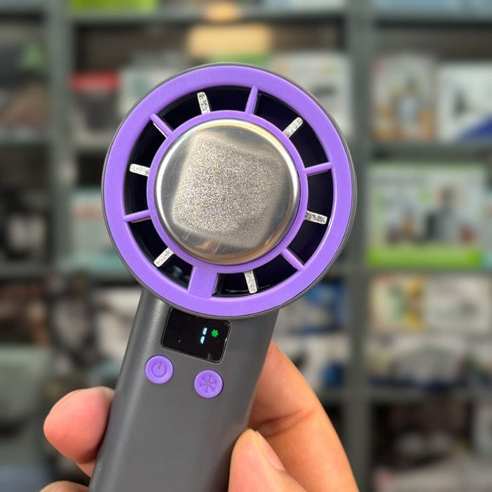 Ice Compression Handheld Fan - Rechargeable